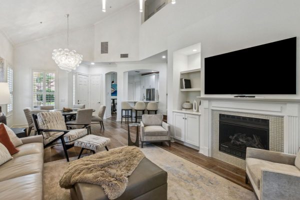 interior of amalfi drive rental